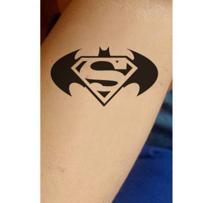 T-1020-Stencil Tattoo Self adhesive Stencils Face Painting Design Decoration Bat