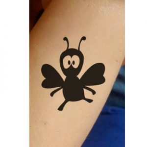 T-1026-Stencil Tattoo Self adhesive Stencils Face Painting Design Decoration Little Bee