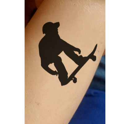 T-16000-Stencil Tattoo Self adhesive Stencils Face Painting Design Decoration Skateboard