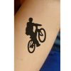 T-16001 Stencil Tattoo Self adhesive Stencils Face Painting Design Decoration Bicycle