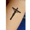 T-17002 Stencil Tattoo Self adhesive Stencils Face Painting Design Decoration Christ