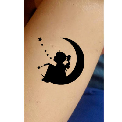 TR-1001 Stencil Tattoo Self adhesive Stencils Face Painting Design Decoration Magic Fairy