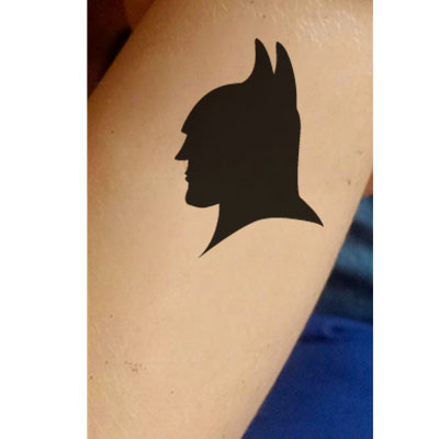 TR-1012 Bat Stencil Tattoo Self adhesive Stencils Face Painting Design Decoration Mermaid