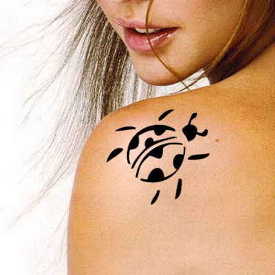 TR-2008 Bug Stencil Tattoo Self adhesive Stencils Face Painting Design Decoration